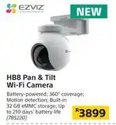 Builders Warehouse Ezviz hb8 pan & tilt wifi camera offer