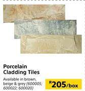 Builders Warehouse Porcelain cladding tiles 600005, 600022, 600020-per box offer