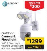 Builders Warehouse Connex connect outdoor camera & floodlight offer