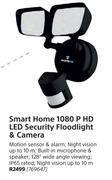 Builders Warehouse Securityvue smart home 1080p hd led security floodlight & camera offer