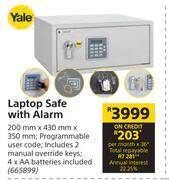 Builders Warehouse Yale laptop safe with alarm offer