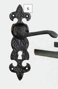 Builders Warehouse Builders fleur lever handle (black) 709821 offer