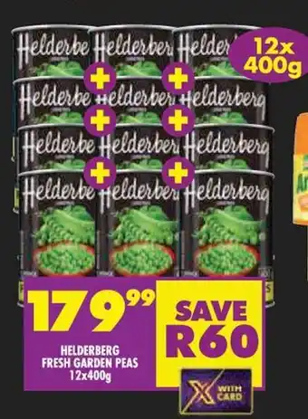 HELDERBERG FRESH GARDEN PEAS