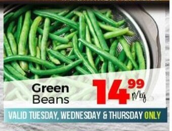 Take 'n Pay Green Beans per kg offer