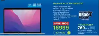 Incredible Connection MacBook Air 13" M1 256GB SSD offer