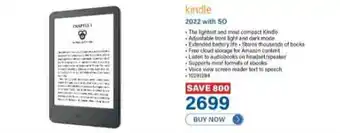 Incredible Connection Kindle 2022 with SO offer