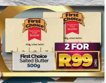 Take 'n Pay First Choice Salted Butter 500g offer