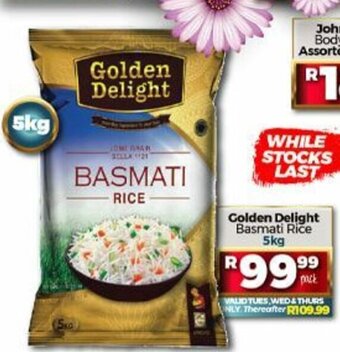 Take 'n Pay Golden Delight Basmati Rice 5kg offer