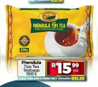 Take 'n Pay Phendula Tips Tea Teabags 100's offer