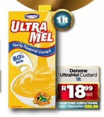 Take 'n Pay Danone Ultramel Custard 1Lt offer