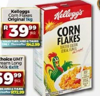 Take 'n Pay Kelloggs Corn Flakes Original 1kg offer