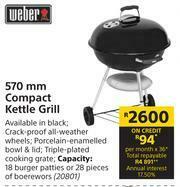 Builders Warehouse Weber 570mm Compact Kettle Grill offer