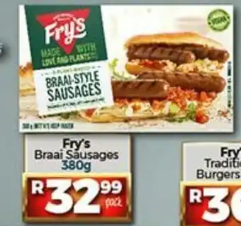 Take 'n Pay Fry's Braai Sausages 380g offer