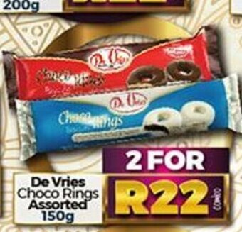 Take 'n Pay De Vries Choco Rings Assorted 150g offer