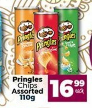 Take 'n Pay Pringles Chips Assorted 110g offer