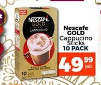 Take 'n Pay Nescafe Gold Cappuccino Sticks 10 Pack offer