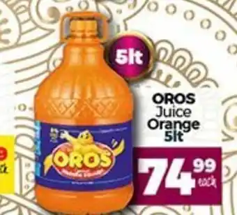 Take 'n Pay Oros Juice Orange 5lt offer
