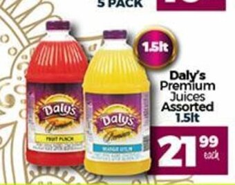 Daly's Premium Juices Assorted 1.5lt