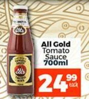 All Gold Tomato Sauce 700ml