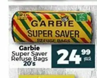 Take 'n Pay Garbie Super Saver Refuse Bags 20s offer