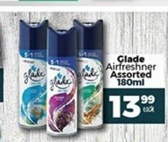 Take 'n Pay Glade Airfreshner Assorted 180ml offer