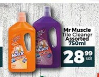 Mr Muscle Tile Cleaner Assorted 750ml