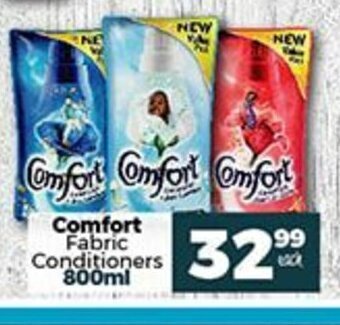 Take 'n Pay Comfort Fabric Conditioners 800ml offer