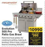 Builders Warehouse Megamaster Evolution 500 Pro Patio Gas Braai offer