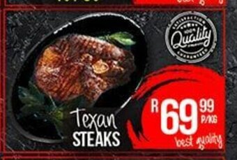 Take 'n Pay Texan Steaks offer