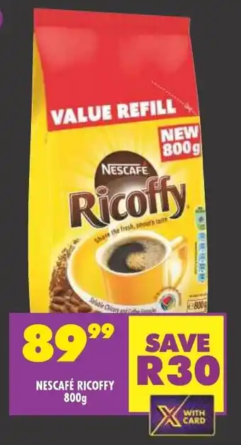 Shoprite NESCAFÉ RICOFFY 800g offer