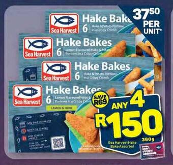 Pick n Pay Sea Harvest Hake Bake Assorted offer