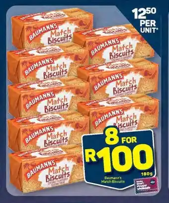 Pick n Pay Baumann's Match Biscuits offer