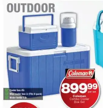 Checkers Coleman Combo Cooler Box Set offer