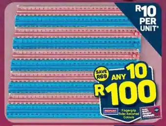Fingergrip Ruler Assorted Colours