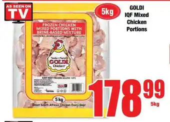 Boxer GOLDI IQF Mixed Chicken Portions 5kg offer