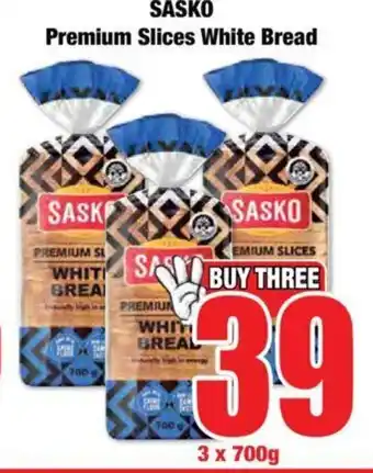 Boxer SASKO Premium Slices White Bread offer