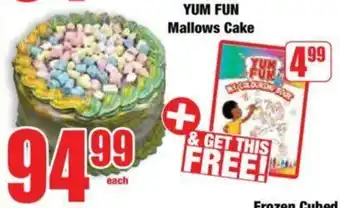 Boxer YUM FUN Mallows Cake offer