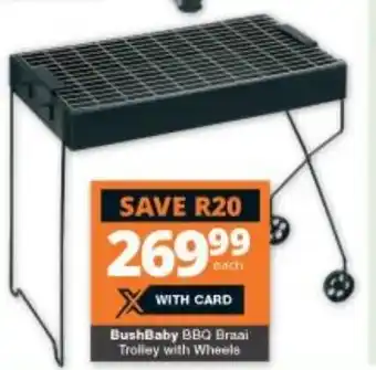 Checkers BushBaby BBQ Braai offer