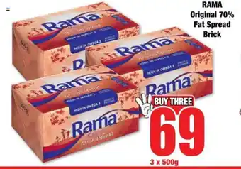 Boxer RAMA Original 70% Fat Spread Brick offer
