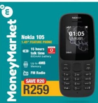 Checkers Nokia 105 offer