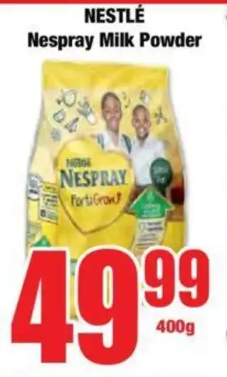 Boxer NESTLÉ Nespray Milk Powder offer