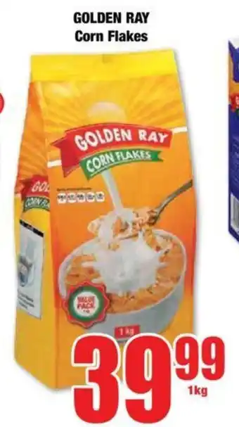 Boxer GOLDEN RAY Corn Flakes offer