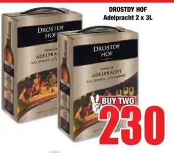 Boxer DROSTDY HOF Adelpracht 2 x 3L offer