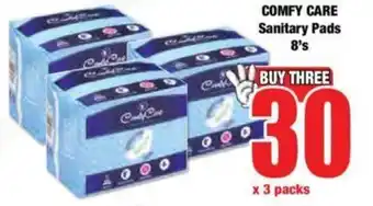 COMFY CARE Sanitary Pads 8's