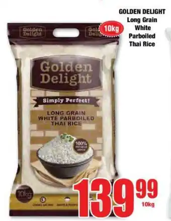 Boxer Golden Delight Long Grain White Parboiled Thai Rice offer