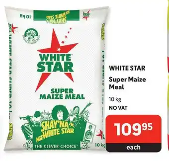 Makro WHITE STAR Super Maize Meal 10kg offer