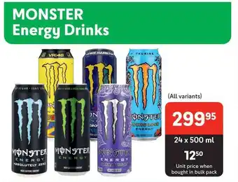 Makro MONSTER Energy Drinks offer
