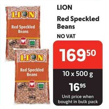 Makro LION Red Speckled Beans offer
