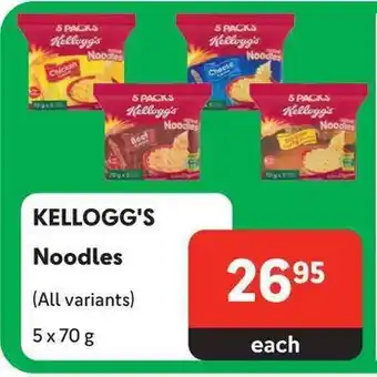 Makro KELLOGG'S Noodles (All variants) offer