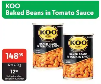 KOO Baked Beans in Tomato Sauce